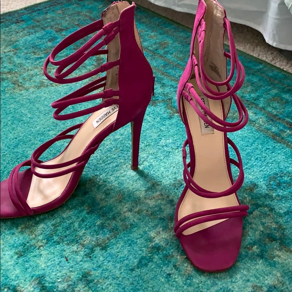 Fuschia Steve Madden Heels